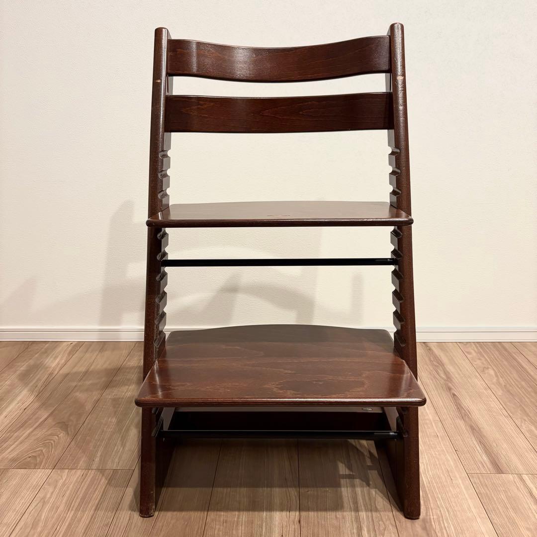 STOKKE ストッケ ！トリップトラップ キッズチェア 椅子 ブラウン（茶）