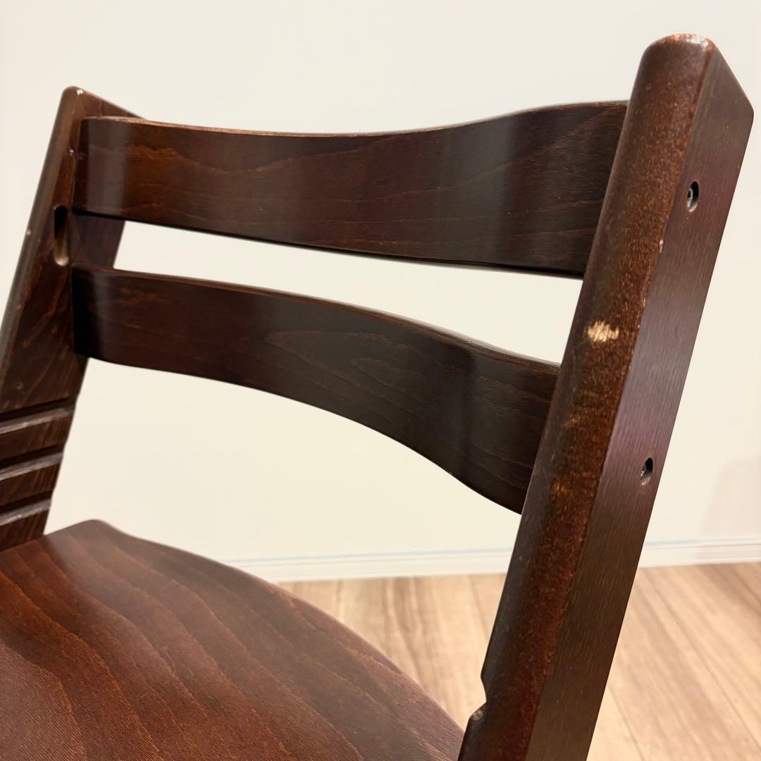 STOKKE ストッケ ！トリップトラップ キッズチェア 椅子 ブラウン（茶）