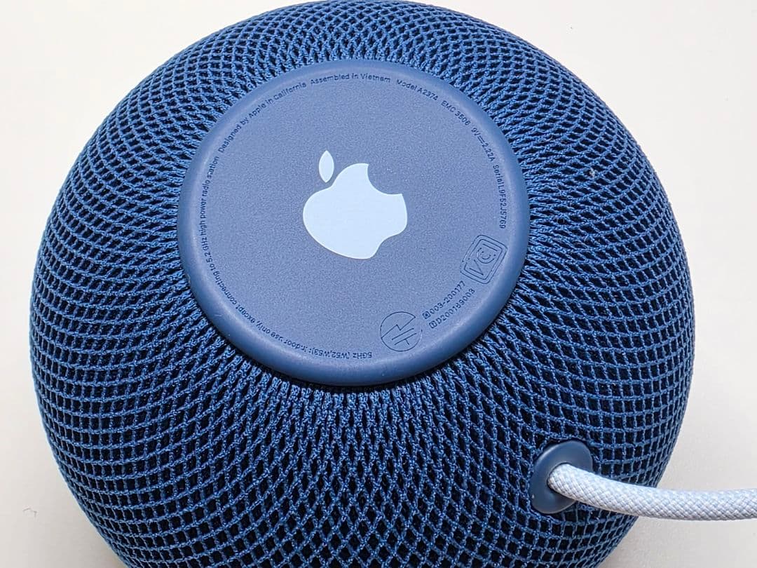 【保証期間内】Apple Pod mini ホワイト&ブルー