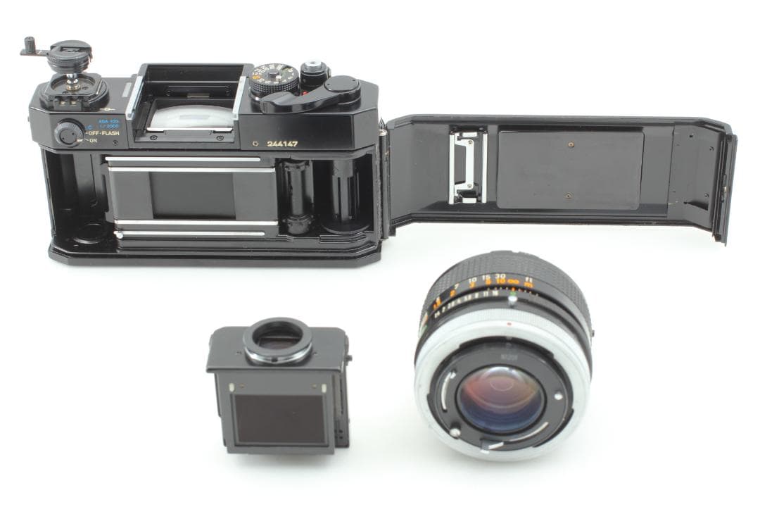 Canon F-1 フイルムカメラ FD 50mm F1.4 S.S.C.レンズ