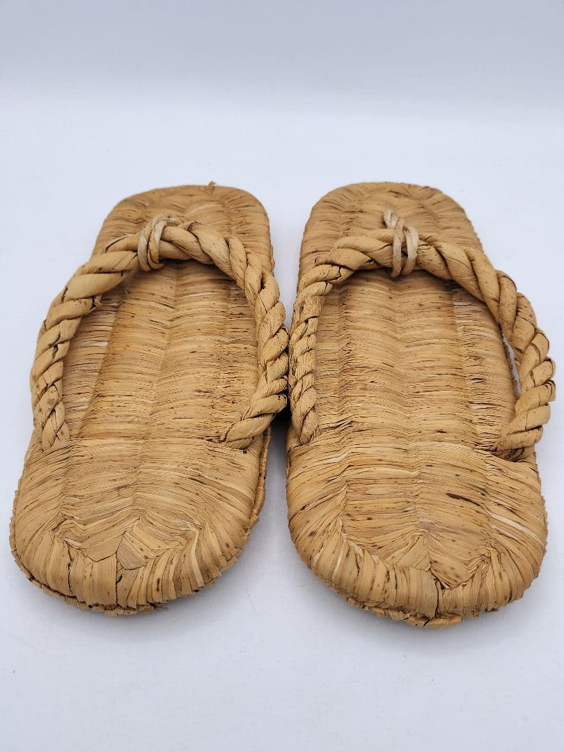 c651　露地草履 5客セット 紙箱 茶道具 古物 懐石 茶事