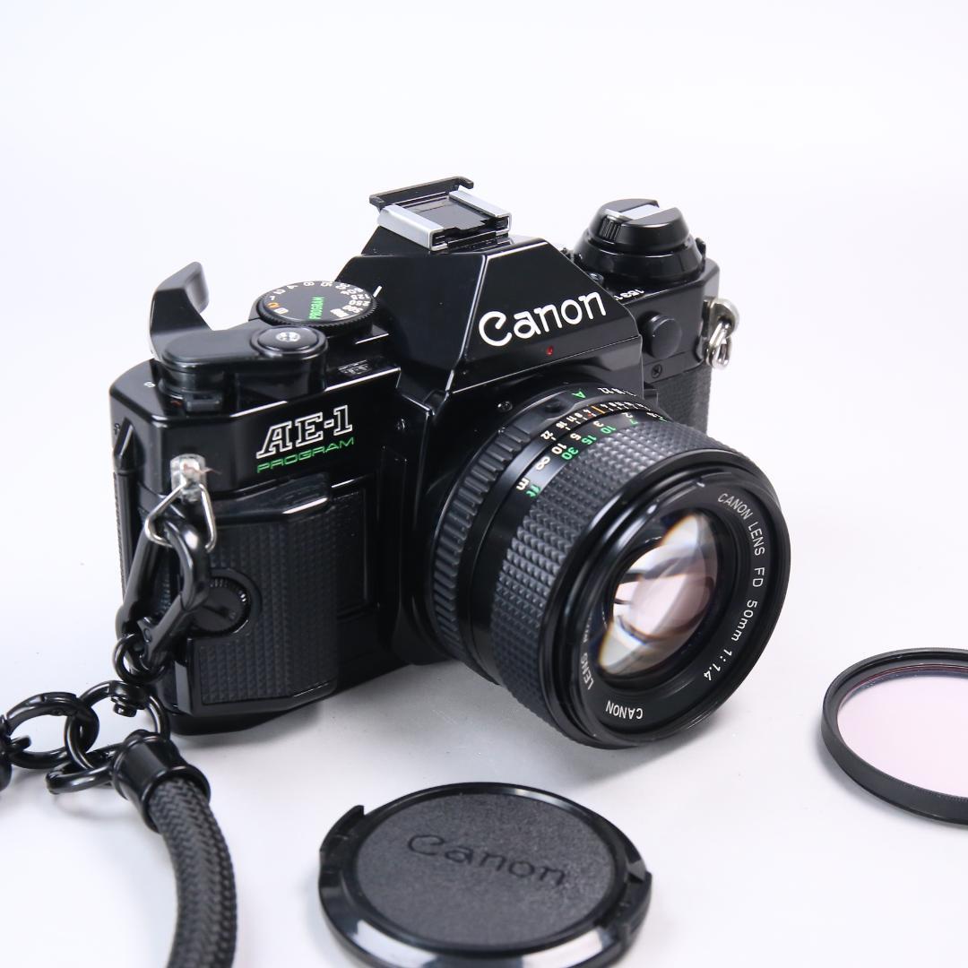 ☆完全動作＆美品☆Canon AE-1 PROGRAM 50 F1.4　＃466