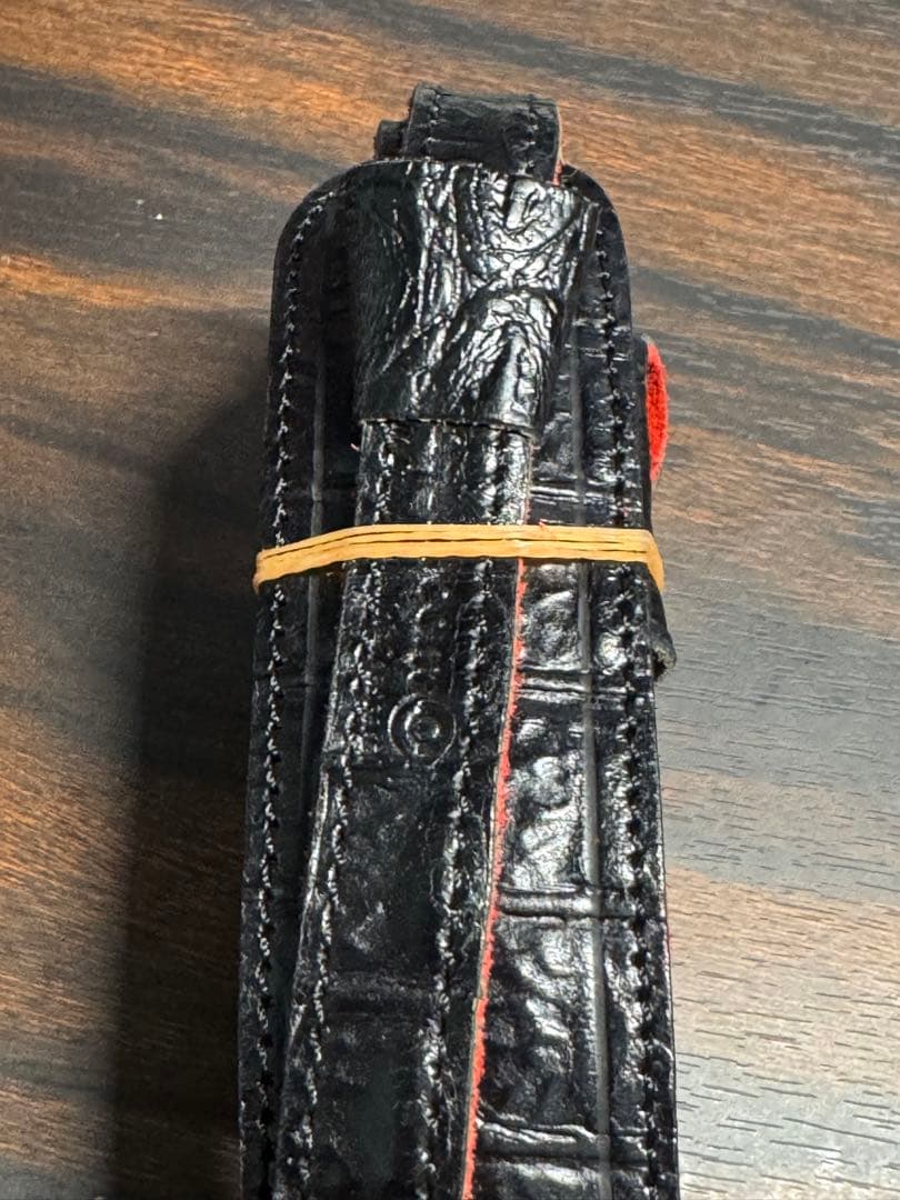 ライカ SL-2用 イタリア Luigi 特注クロコ革カメラケースストラップ