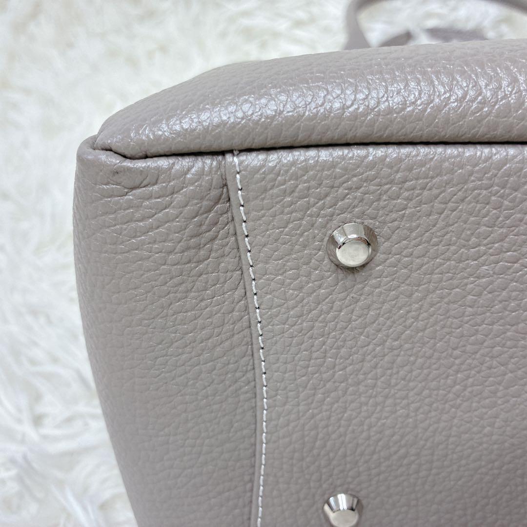 専用✨極美品　傳濱野 ミーティア Mietia グレージュ 皇室御用達　カデナ