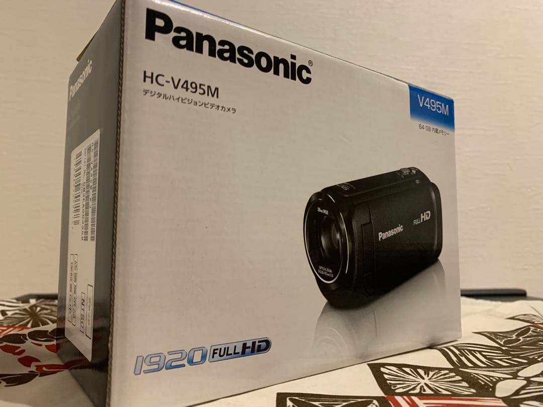 松本【新品未使用】Panasonic HC-V495M 64GB
