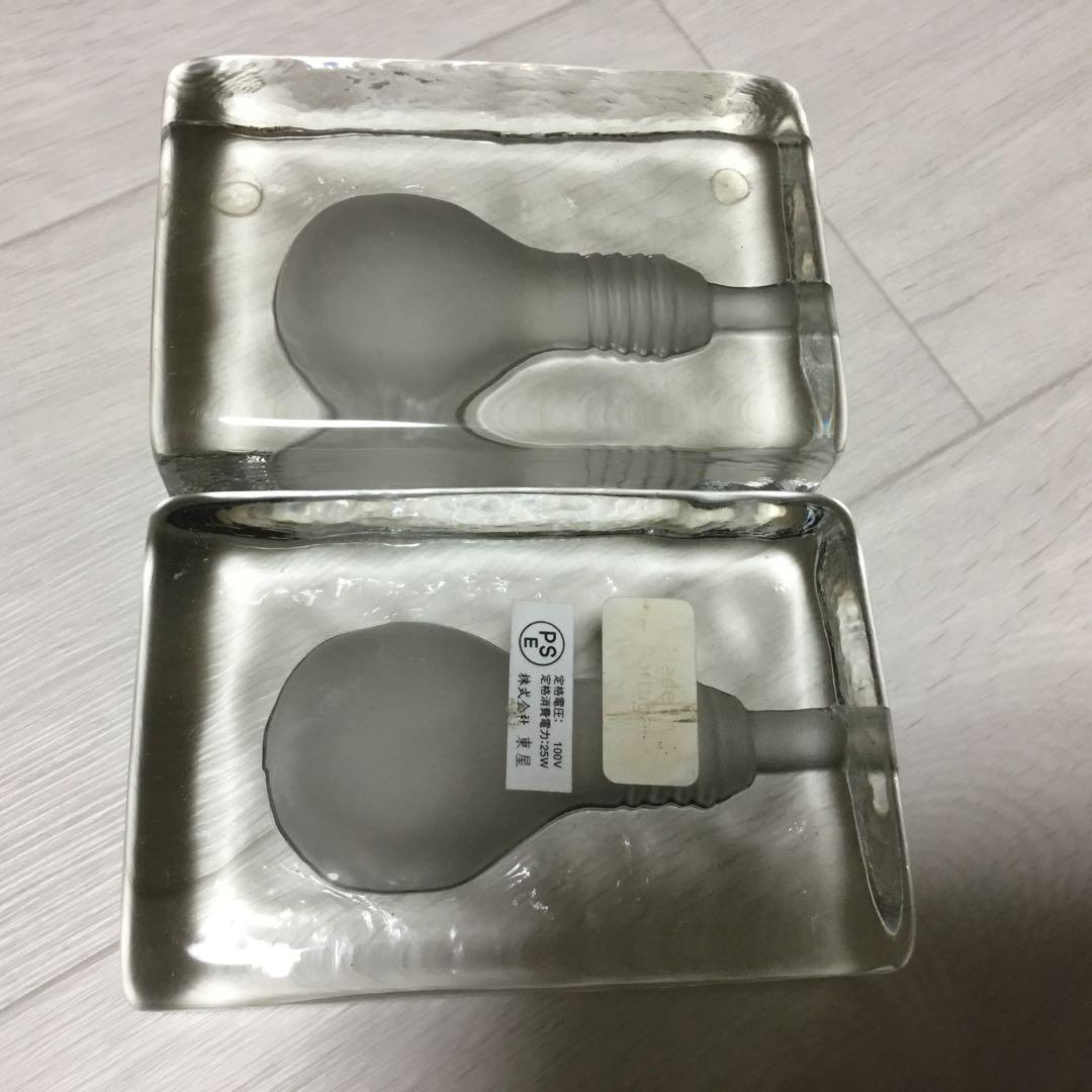 ト*ト様 デザインハウス　ブロックランプ　ミニ　初期モデル　ポルトガル　壁掛　ホ