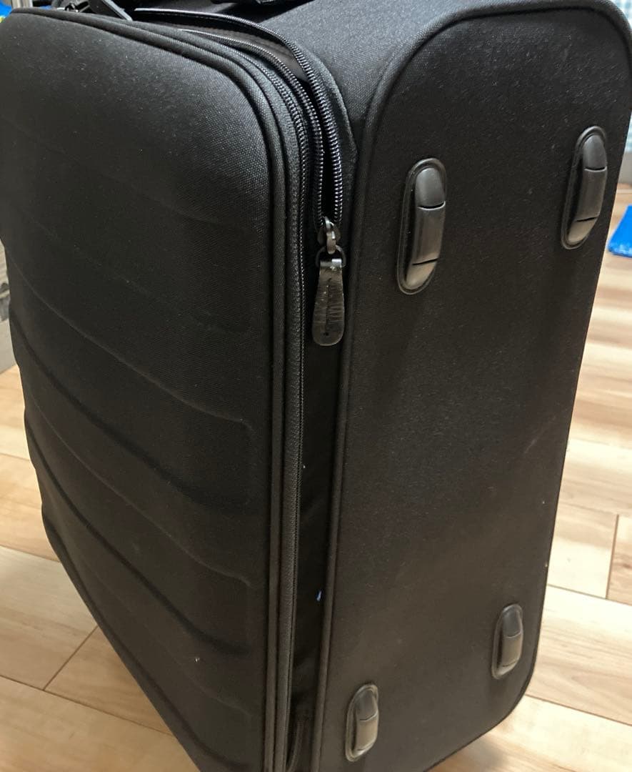 無印　スーツケース　キャリーケース　ブラック 機内持込キャリーバック