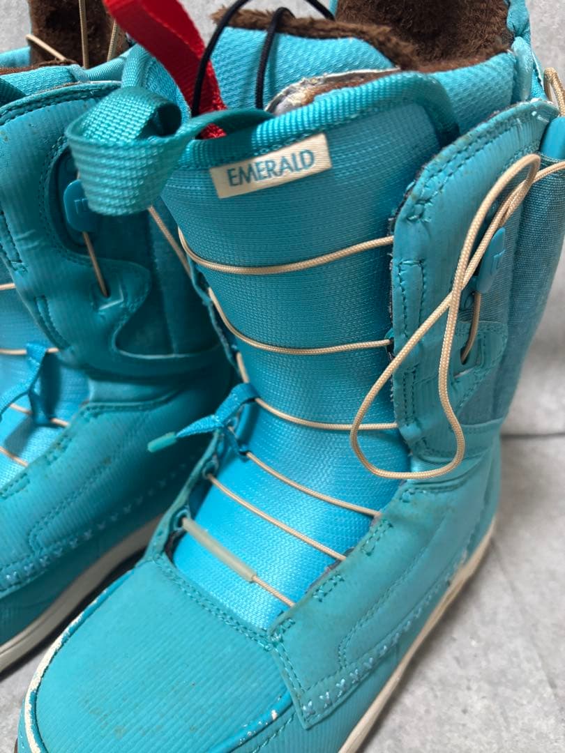 バートン　レディース　スノーボードブーツ　エメラルド　24.5㎝