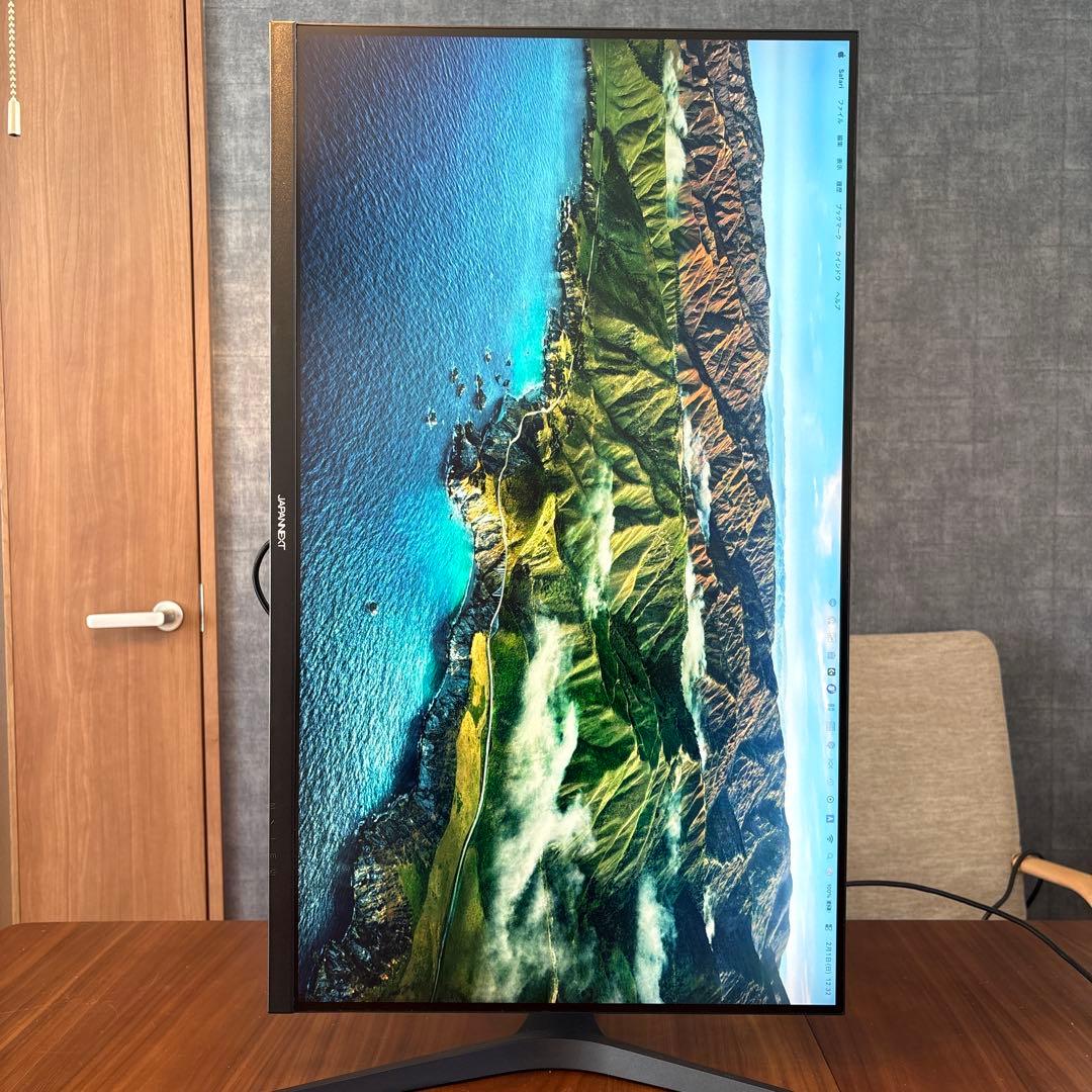 JAPANNEXT JN-IPS315UHDR-C90W-HSP 4Kモニター