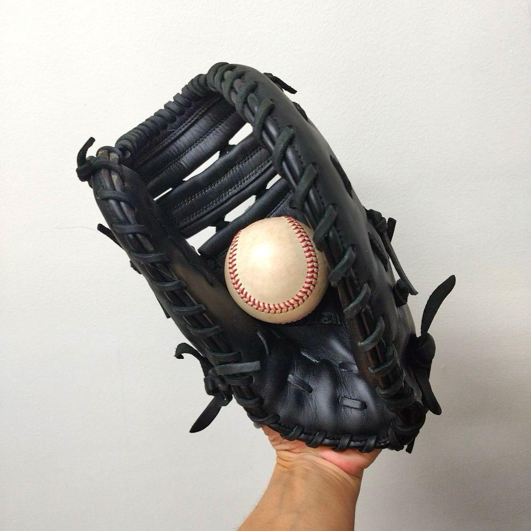 555 ミズノ ビューリーグ 型抜群 即戦力 軟式 ファーストミット