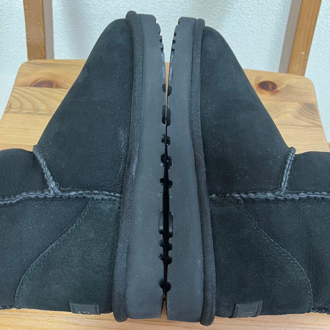 美品✨【UGG 】アグ　ムートンブーツ　ロング　クラシックトール2 黒　23㎝