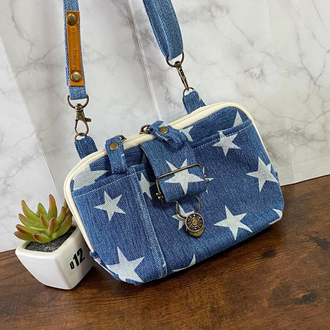 専用ページ*デニムリメイク【ショルダーバッグ＆スマホポーチ】ハンドメイド