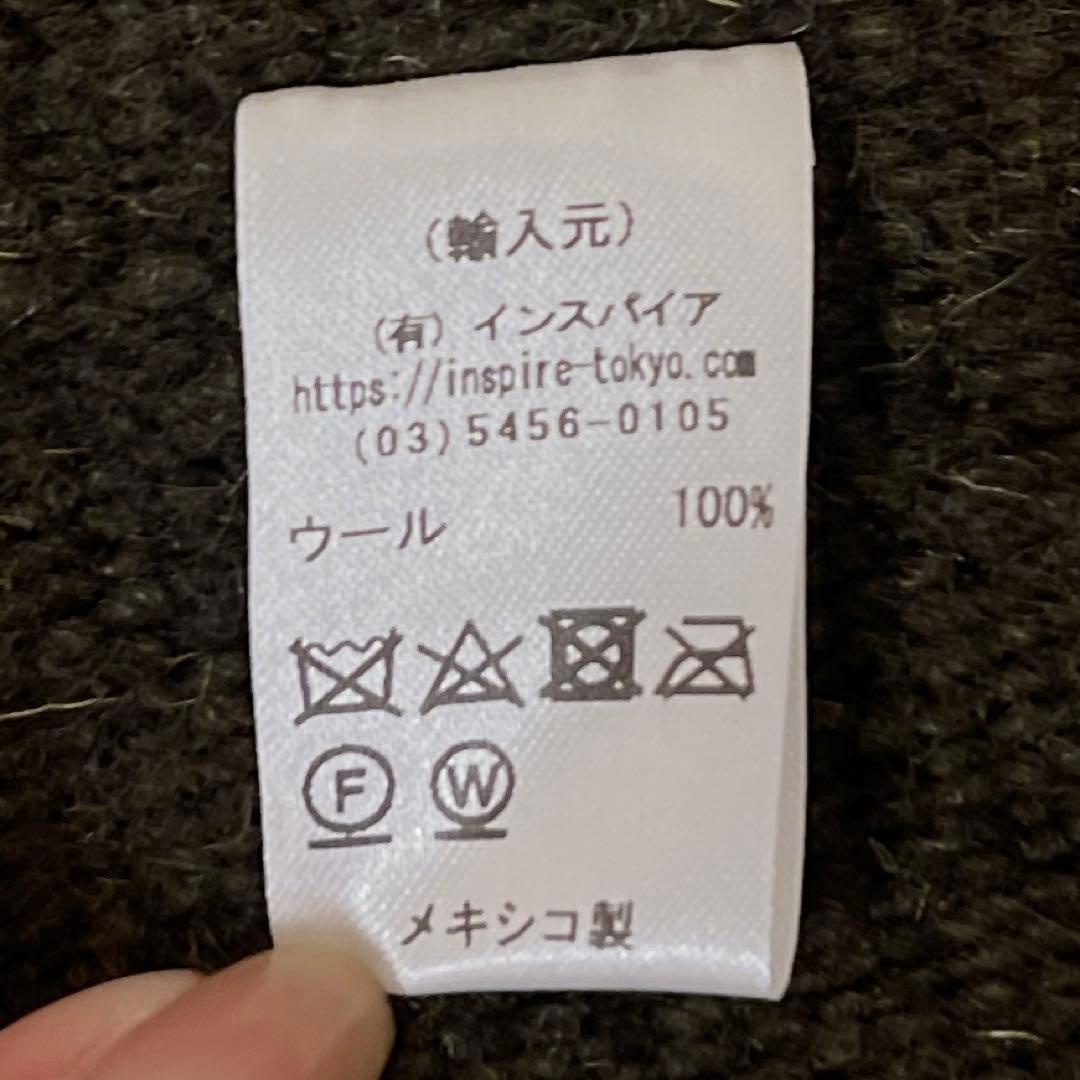 トップス ISAAC VASQUEZ \"OAXACA RUG VEST(ZIG-ZAG)