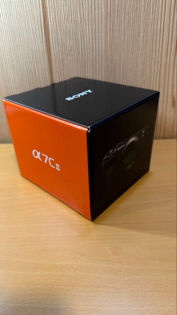 sony a7cII 本体と予備バッテリー