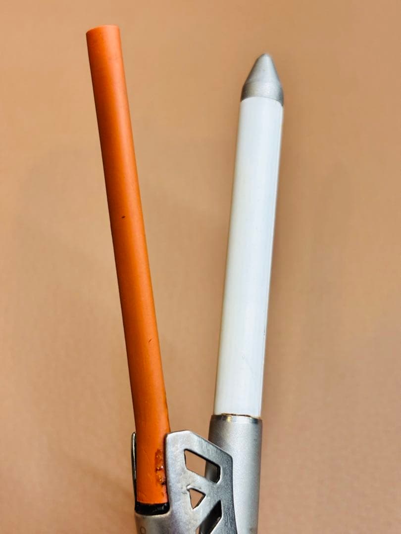 超美品TKセラミックアイロン　元巻き8㎜丸アイロン/レンツアイロン/理容アイロン