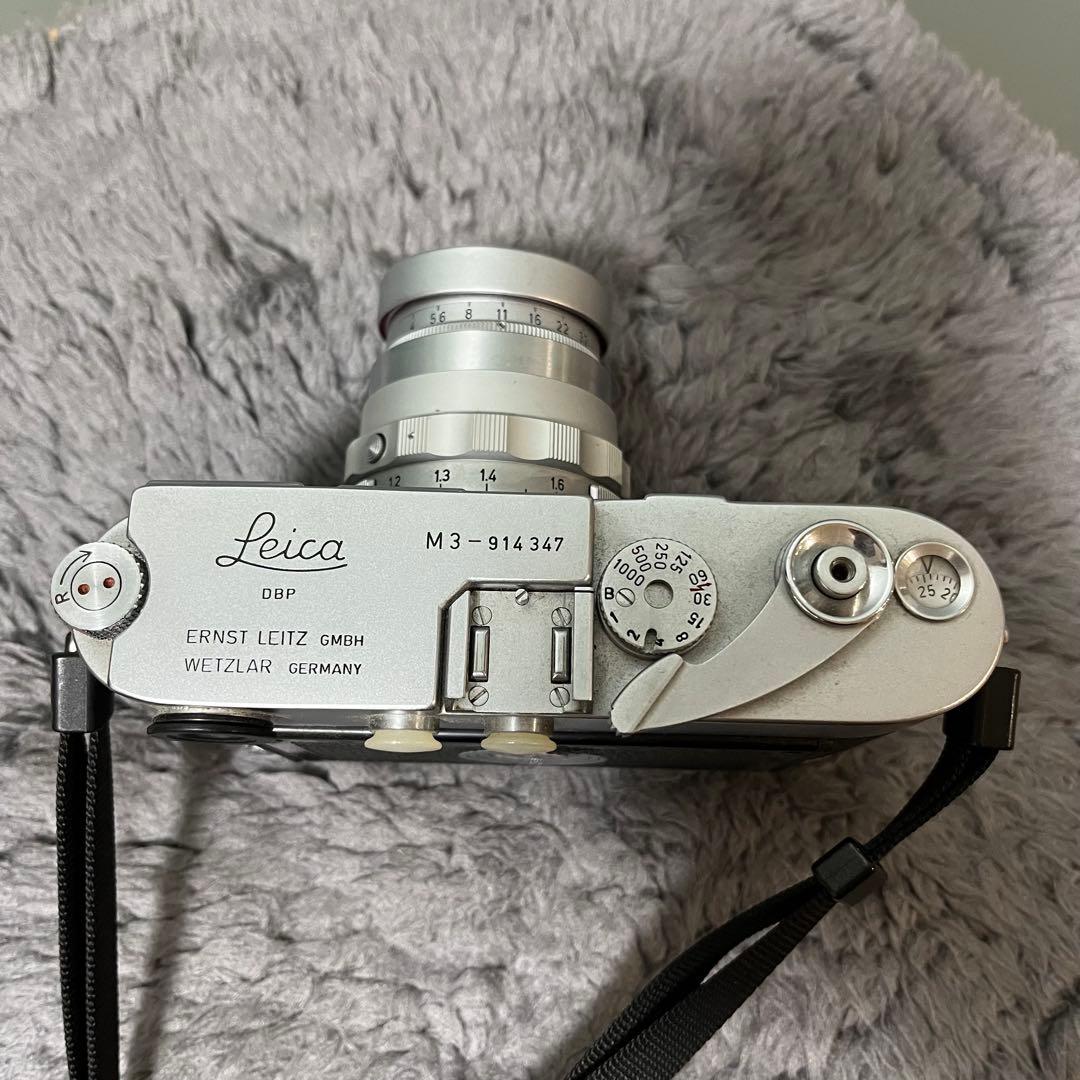 【最終値下げ！】Leica M3 フィルムカメラ Elmarレンズ付き