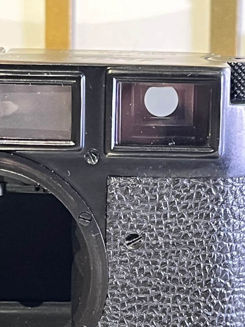 Leica M3 DSブラック 真鍮の覗く色気 動作良好