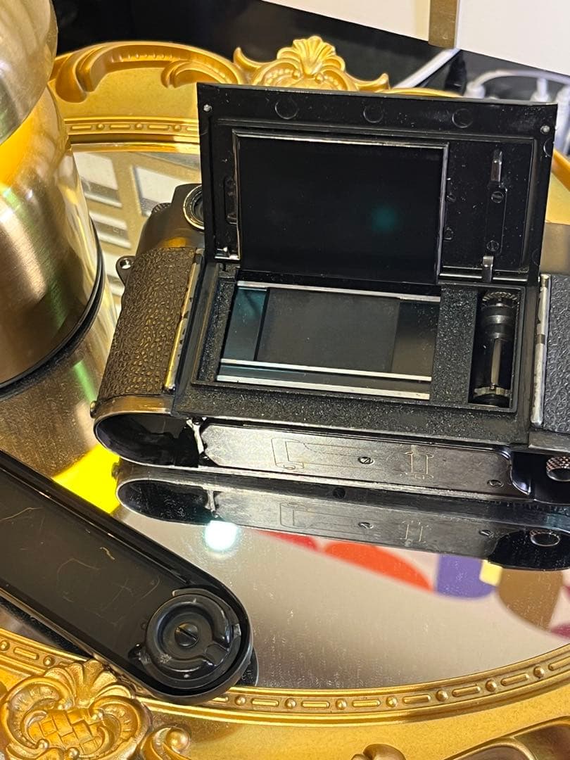 Leica M3 DSブラック 真鍮の覗く色気 動作良好