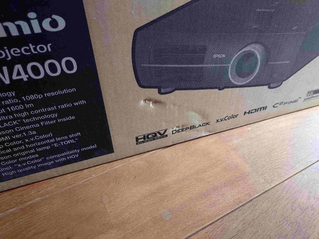 エプソン液晶プロジェクター H-TW4000 ★中古品★