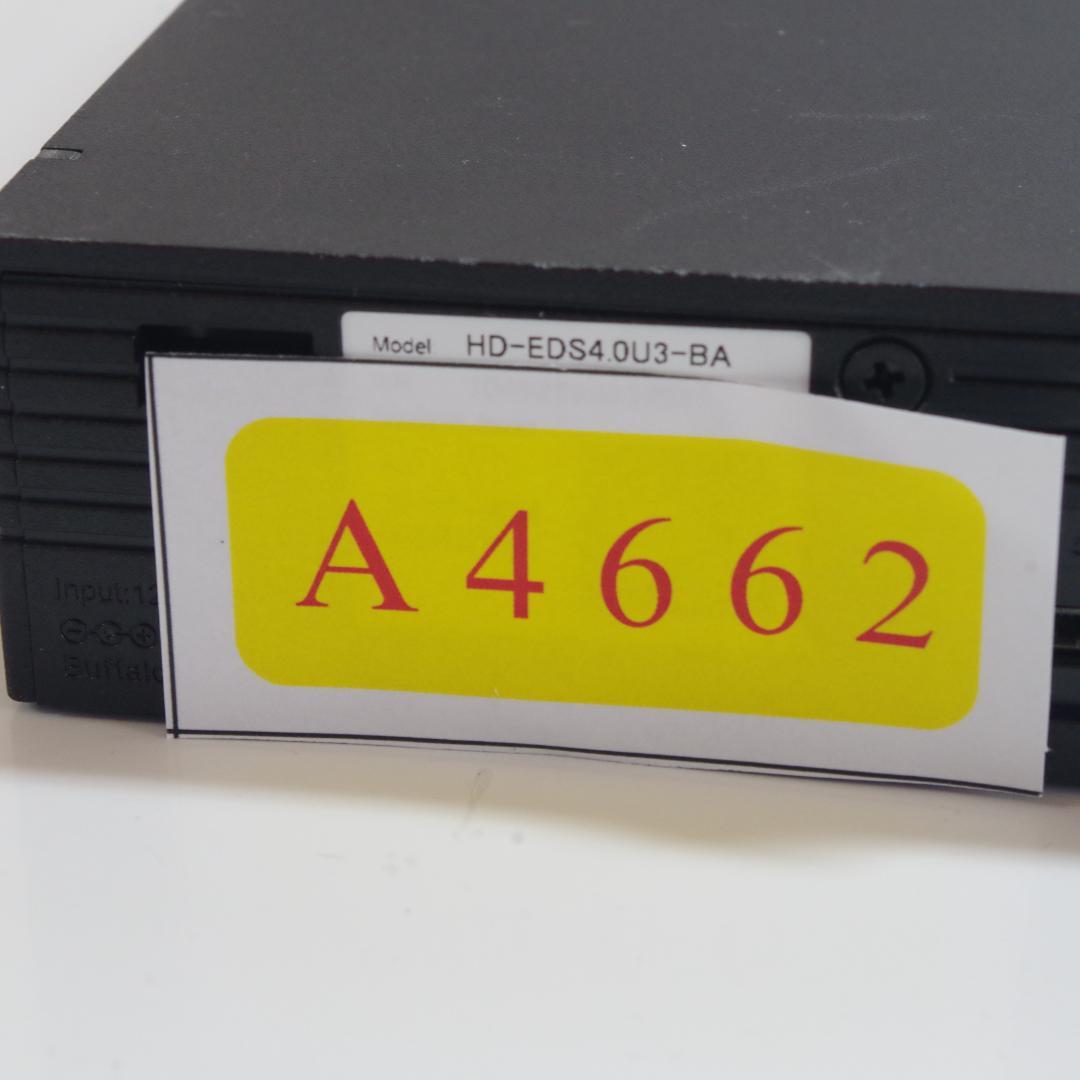 A4662 BUFFALO 外付け 4TB HD-EDS4.0U3-BA