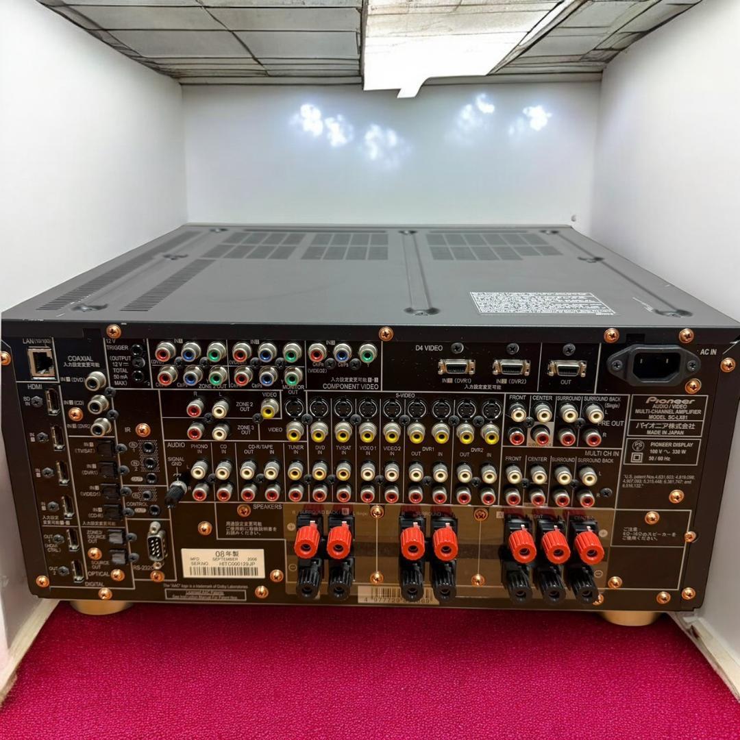 美品 パイオニア SC-LX81 AVマルチチャンネルアンプ 定価335000円