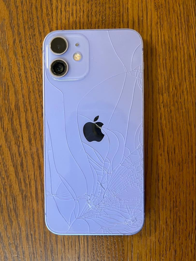 Apple iPhone 12 128G パープル 本体　ジャンク