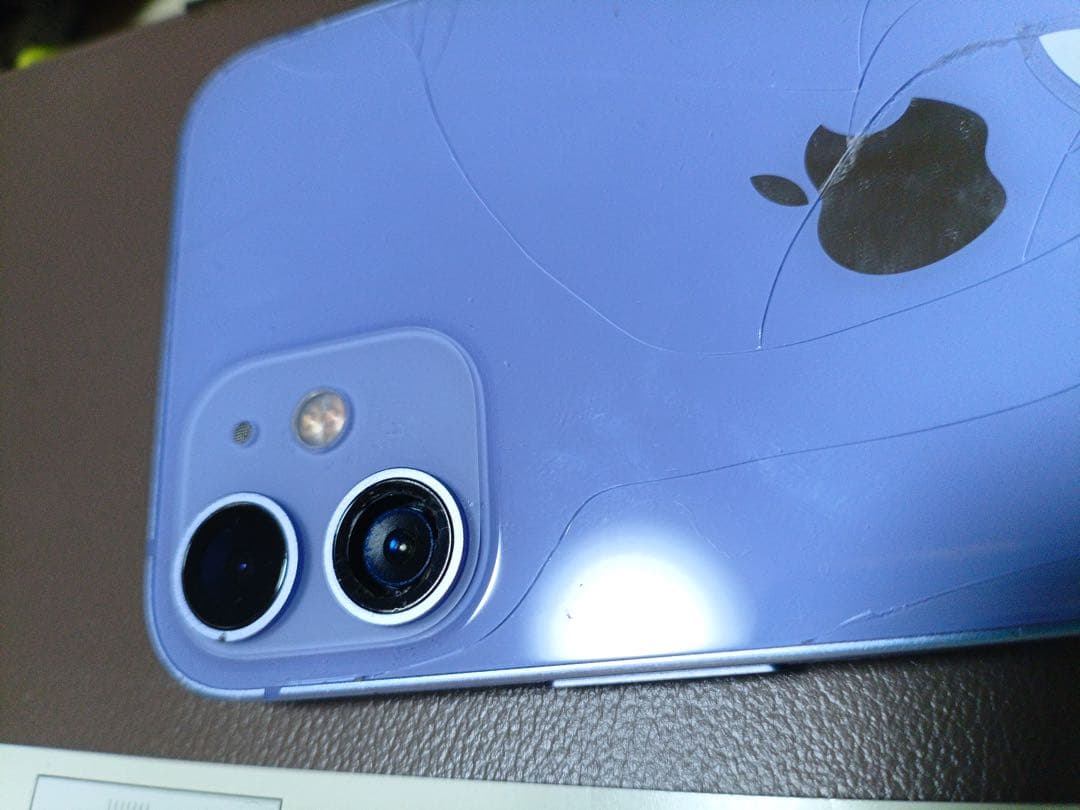 Apple iPhone 12 128G パープル 本体　ジャンク