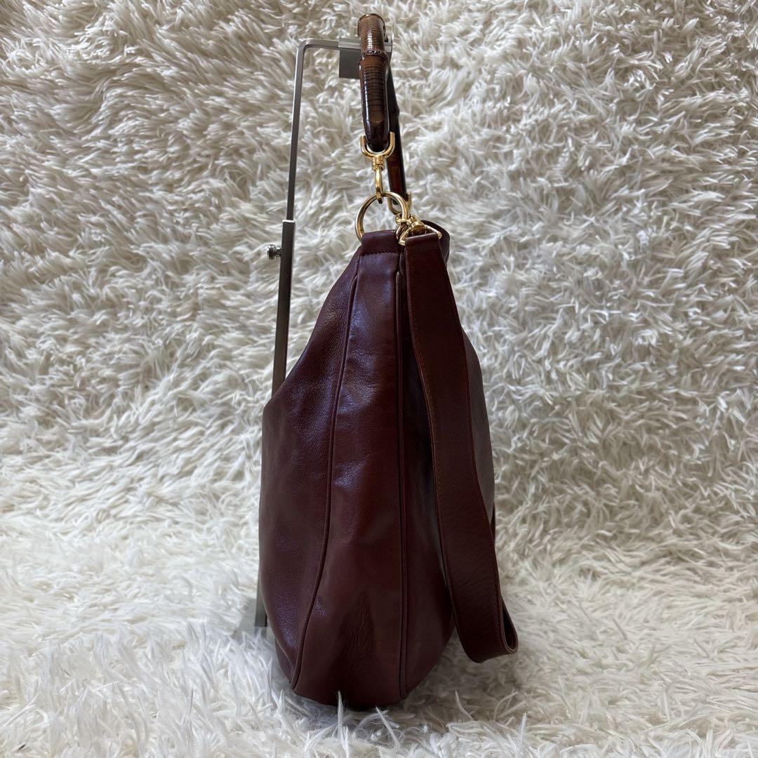 GUCCI BAMBOO グッチバンブー　2WAY ショルダーバッグ