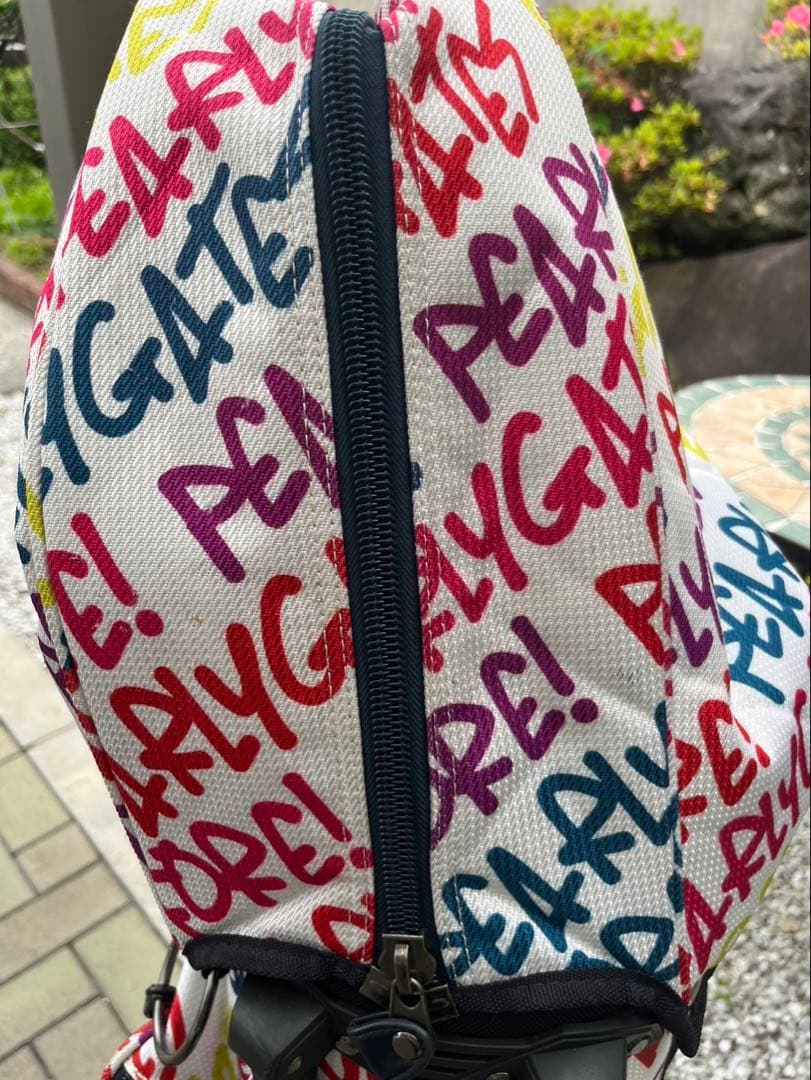 PEARLY GATES キャディバッグ 落書き風