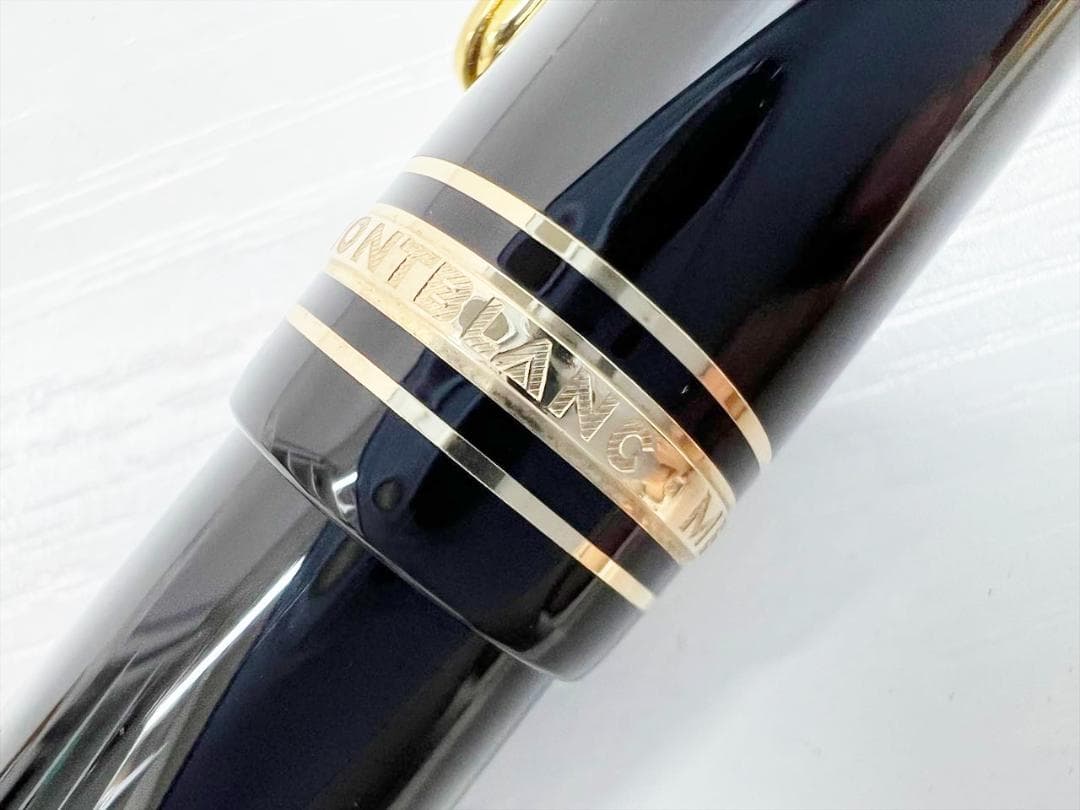 美品　モンブラン　マイスターシュテック　149　万年筆　黒　ゴールド　18K