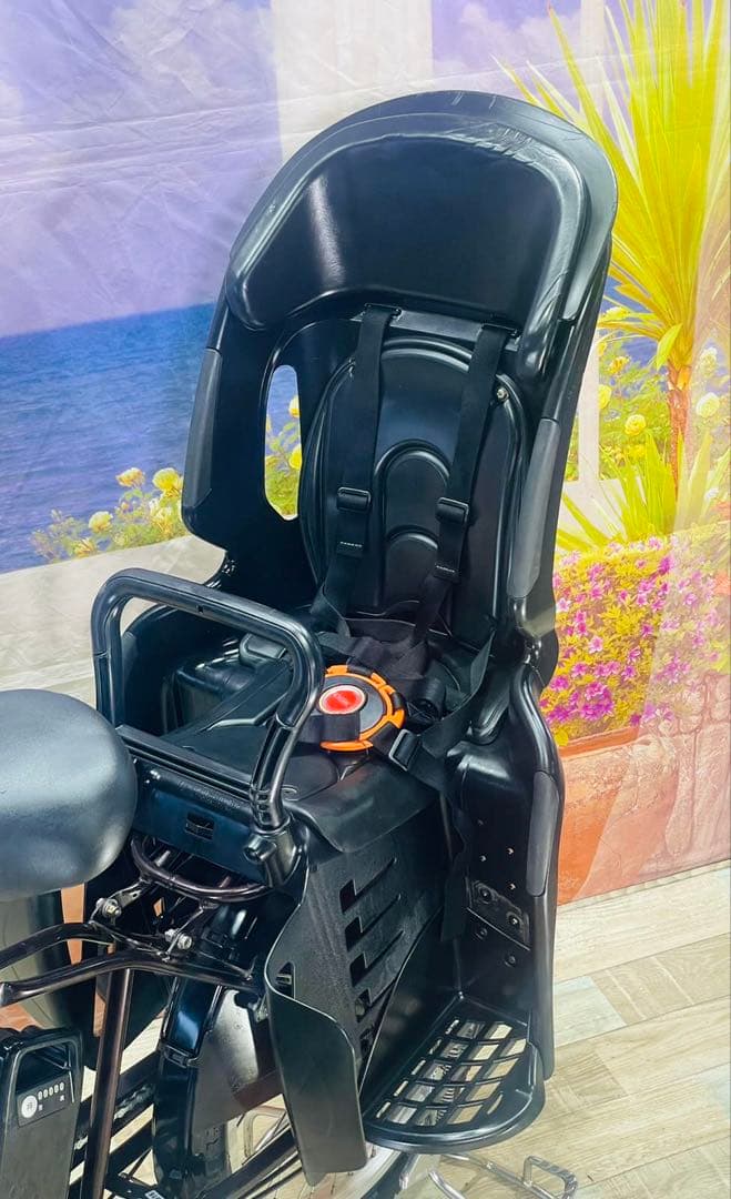 パナソニックギュット⭐️12AH！子供乗せ電動アシスト自転車Y3016