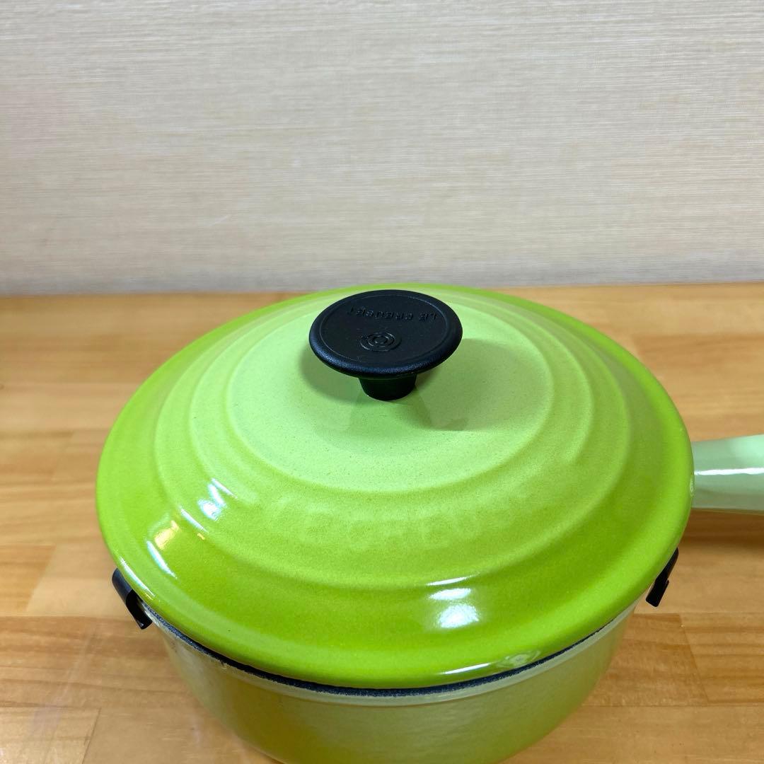 ルクルーゼ　ソースパン　片手鍋　18cm グリーン