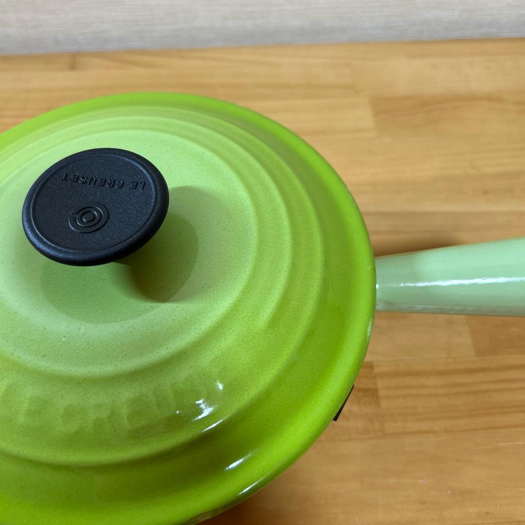 ルクルーゼ　ソースパン　片手鍋　18cm グリーン