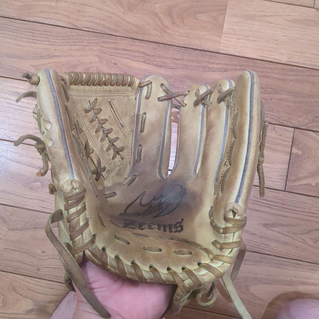 1日限定値引き　軟式用 野球グローブ 内野手　ジームス