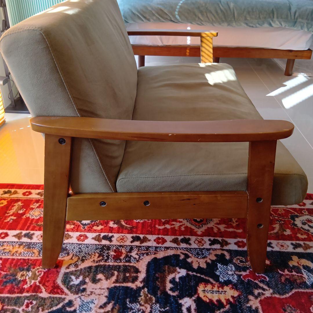 noce グリーンソファ