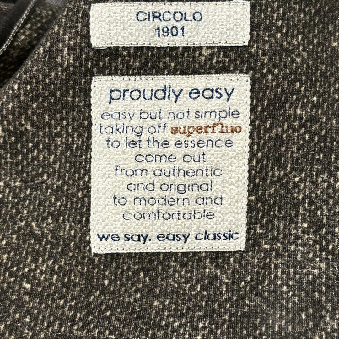 チルコロ CIRCOLO ジャケット グレー 42