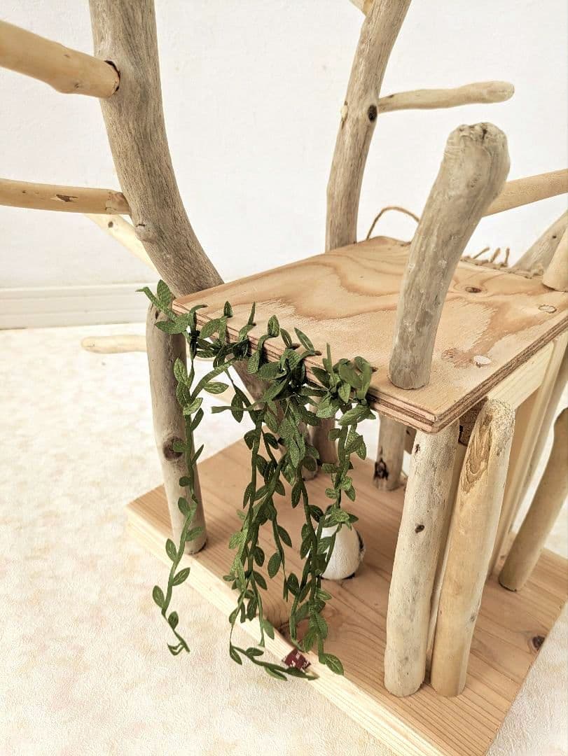 バードアスレチック65流木 バードジム　バードトイ　扉を開けて