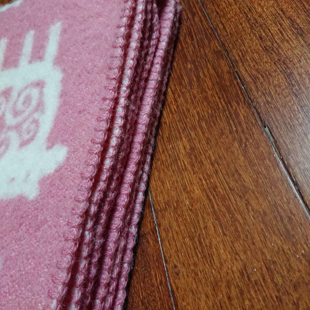 ハーフブランケット ベングトのヒツジ ウール80% コットン20% クリッパン