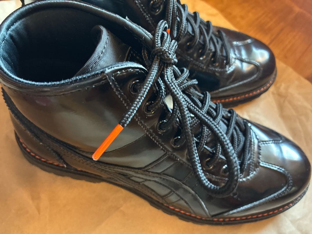 オニツカタイガー メキシコリンカン ブーツ 24.5 未使用紐付き