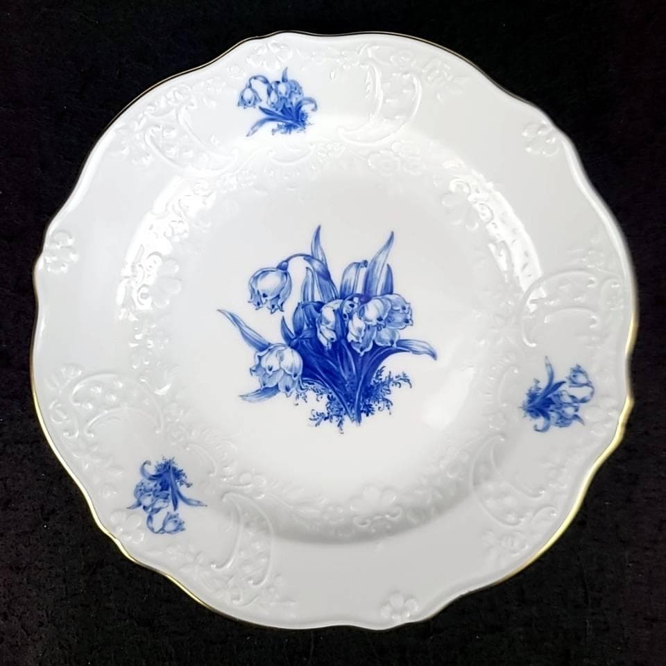 ◇美品◇マイセン　飾り皿　スズラン　プレート　3枚　箱つき