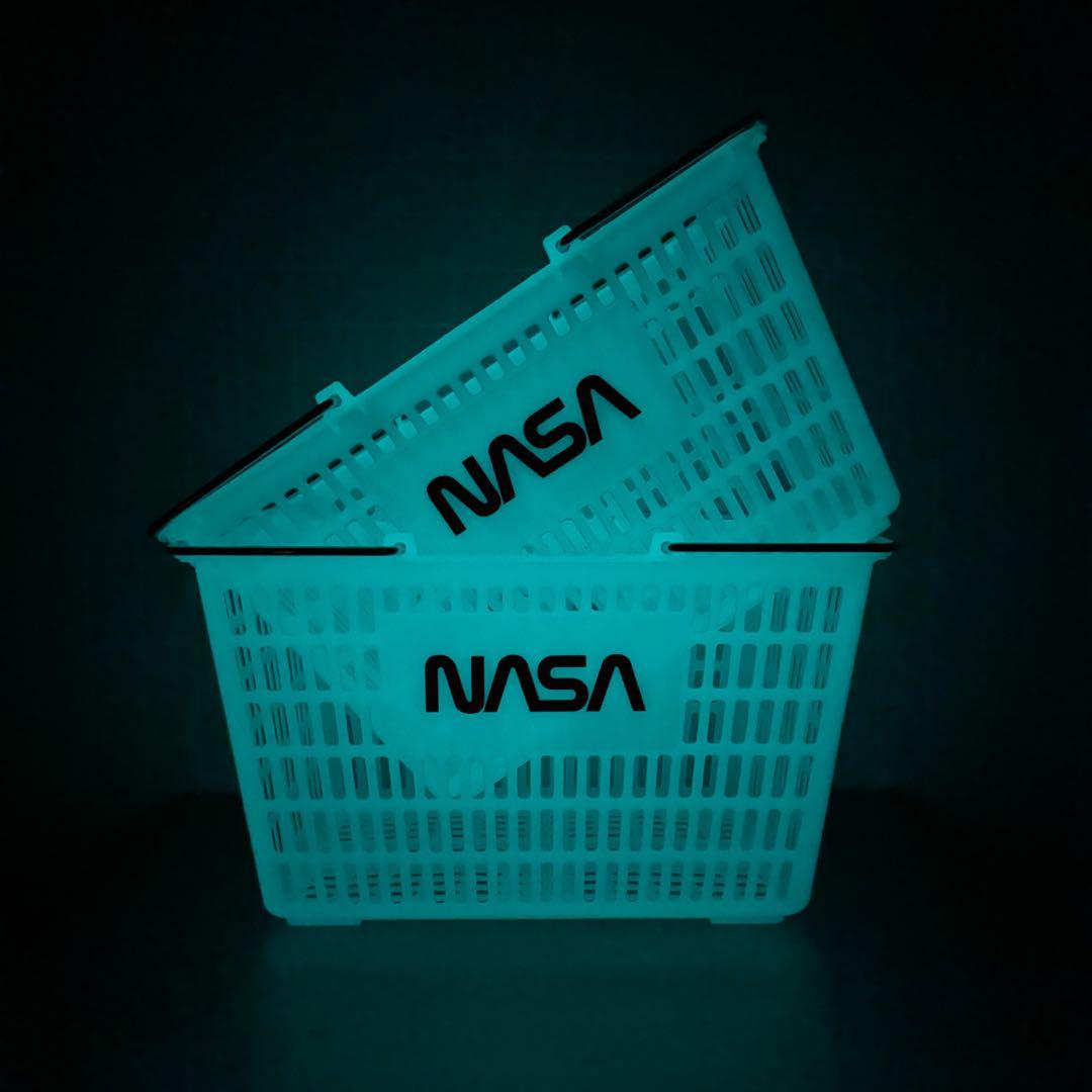 NASA 蓄光ショッピングバスケット（新品未使用品）