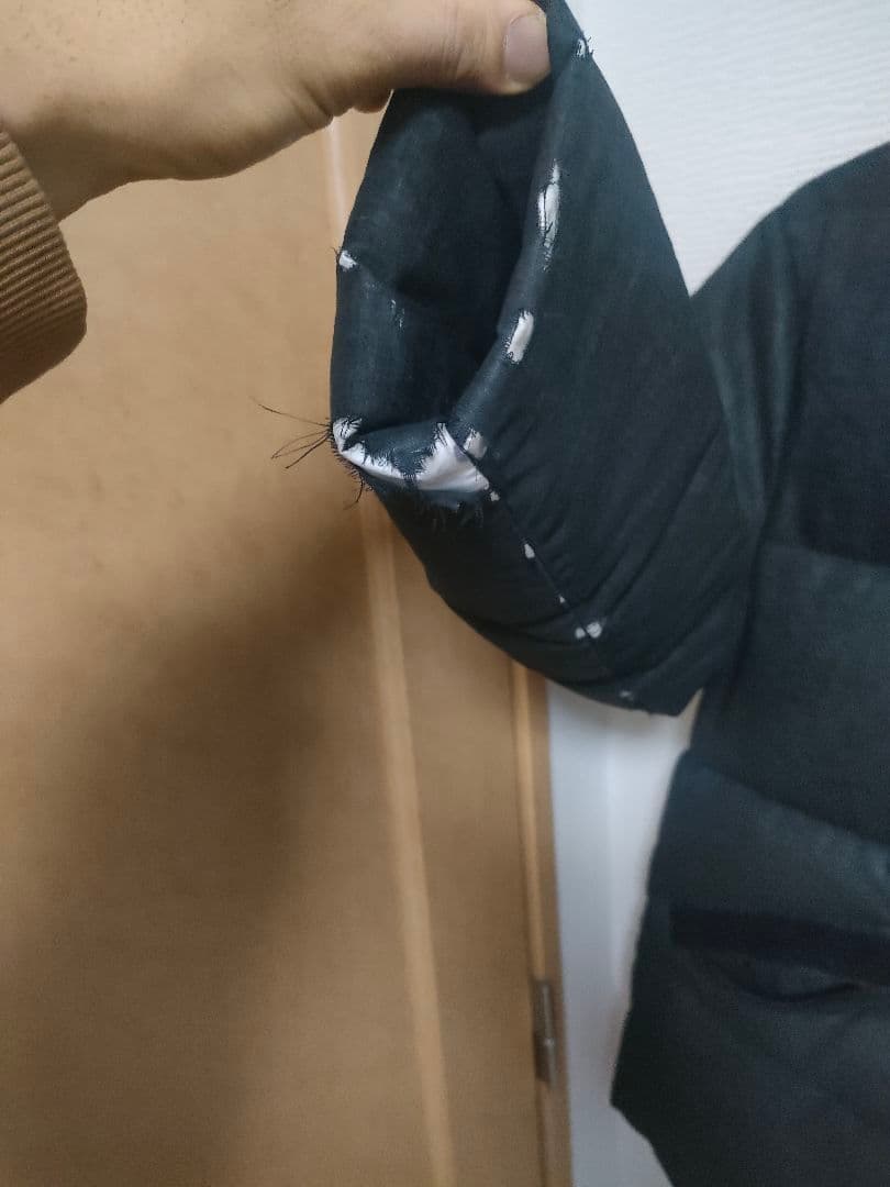 STONE 　 407B3 リネンDOWN JACKET　Mサイズ