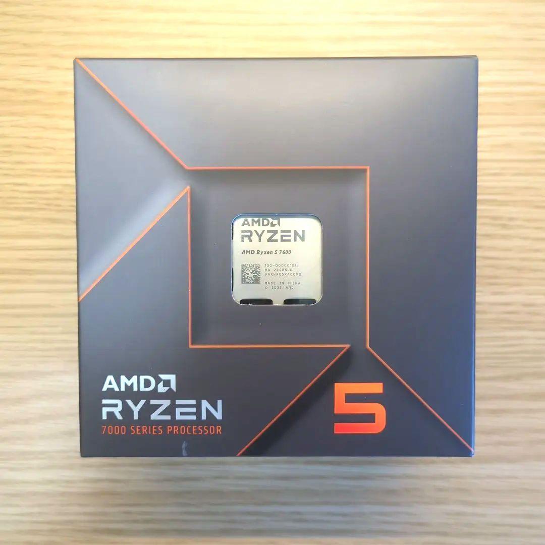 【週末まで値下げ】AMD Ryzen 5 7600 BOX CPU