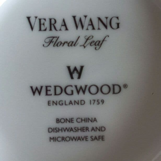 【未使用品】ウェッジウッド ヴェラウォン フローラリーフ ８pieces