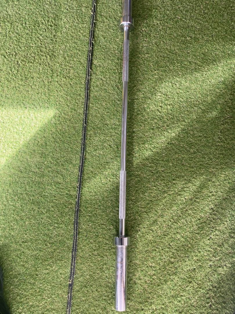 50mm径バーベルシャフト 滑り止め加工 Fit elite製