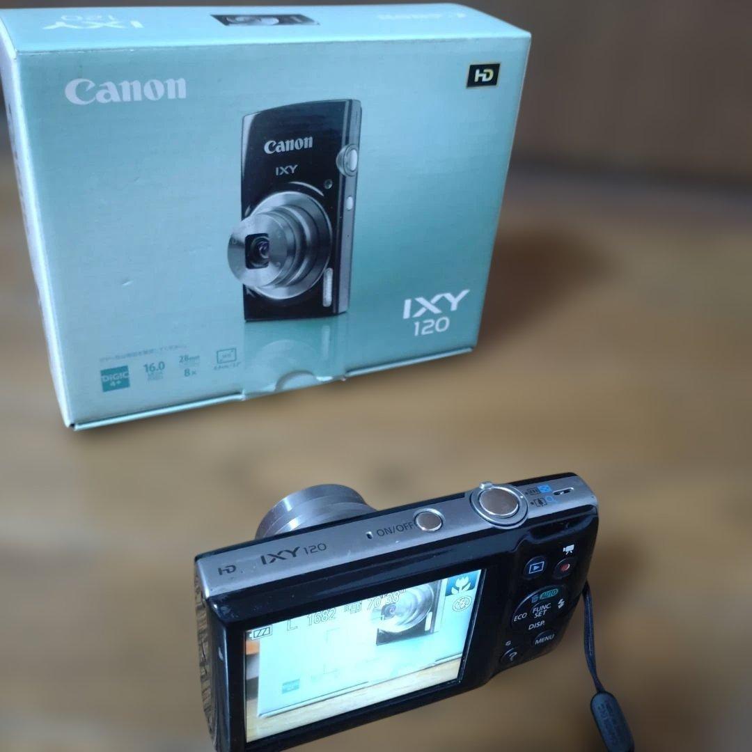 Canon IXY 120 コンパクトデジタルカメラ箱ありジャンク扱い