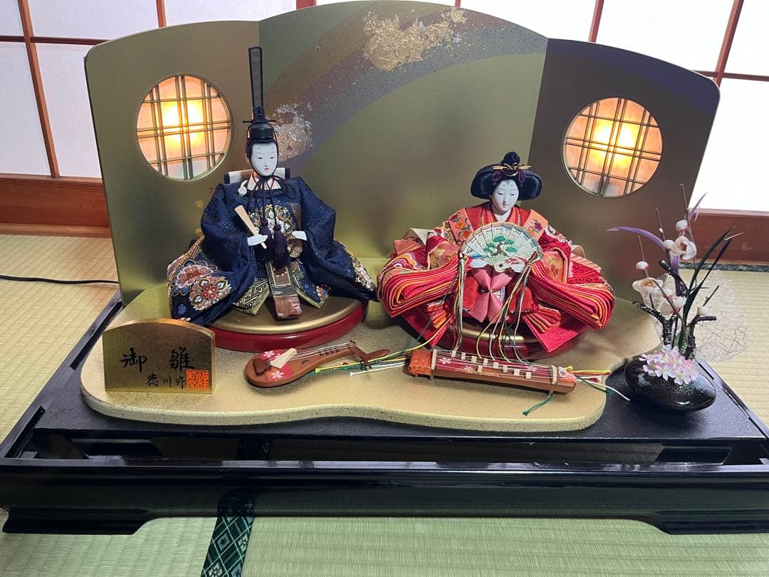 伝統的 雛人形セット 中型
