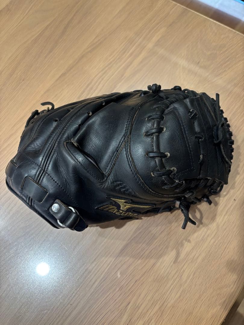 硬式　ミズノプロ　キャッチャーミット　ブラック