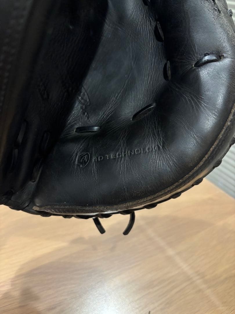 硬式　ミズノプロ　キャッチャーミット　ブラック