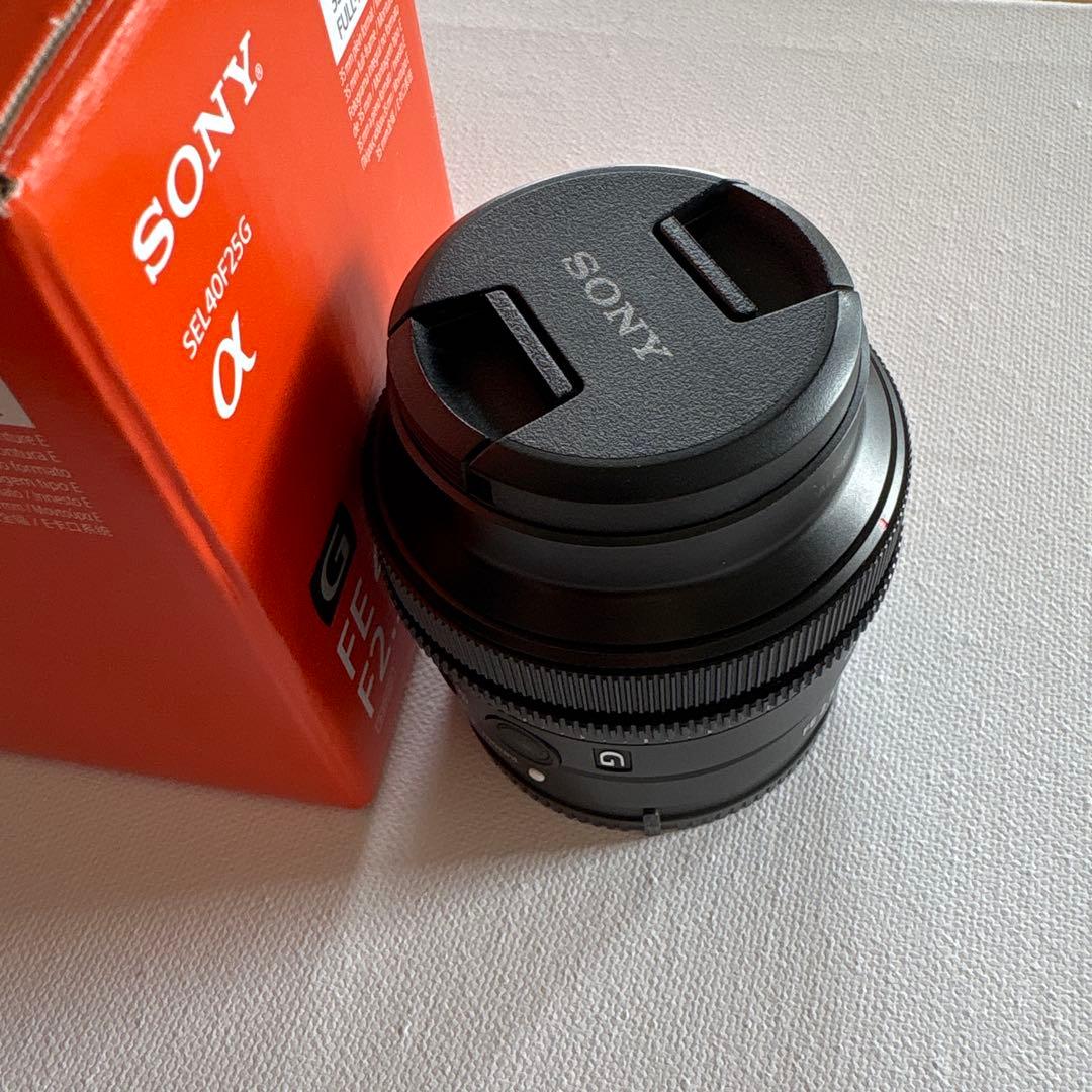 美品 SONY FE40mm F2.5 G 単焦点レンズ